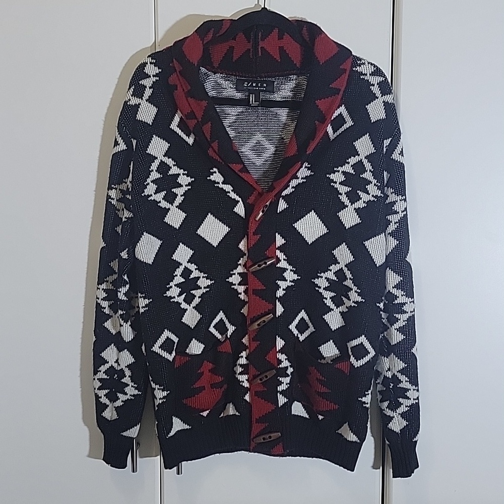 21 MEN Men’s Cardigan Size Medium